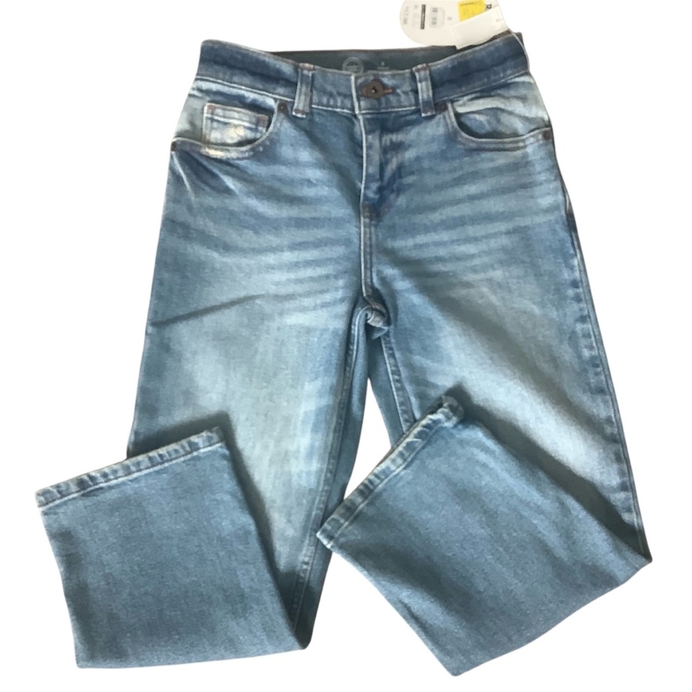 NWT Wonder Nation Boys Skate Fit Loose Fit Jeans Size 8 Adjustable Waist